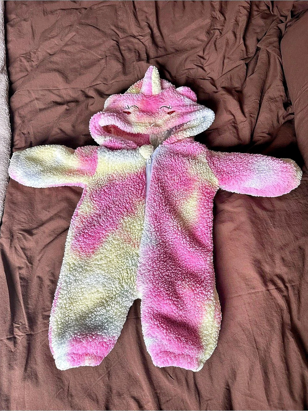 Baby Rainbow Unicorn Onesie